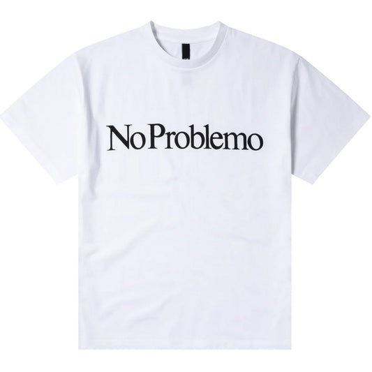 T-shirt Uomo NO PROBLEMO - No Problemo SS Tee - Bianco