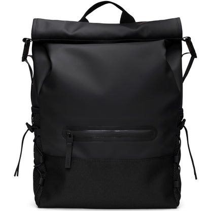 Borse a spalla Unisex Rains - Trail Mountaineer Rolltop W3 - Nero