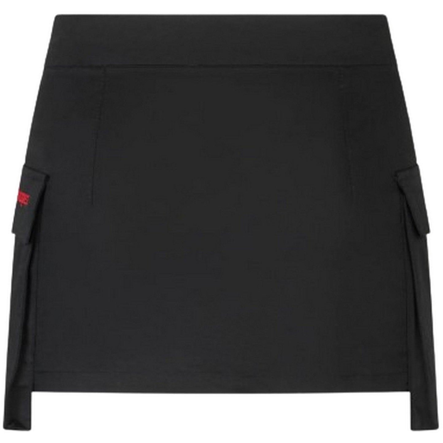 Gonne casual Donna Vision of Super - Black Cargo Skirt With Embroidery Gotic Logo - Nero