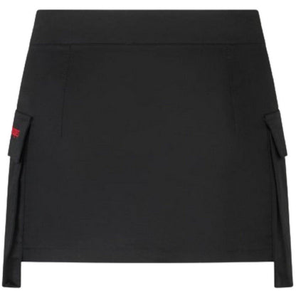 Gonne casual Donna Vision of Super - Black Cargo Skirt With Embroidery Gotic Logo - Nero