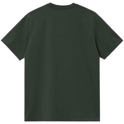 T-shirt Uomo Carhartt Wip - S/S Pocket T-Shirt - Verde