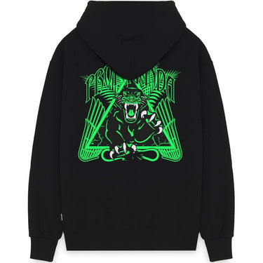 Propaganda Herren Hoodies – Triangle Panther Sweatshirt – Schwarz