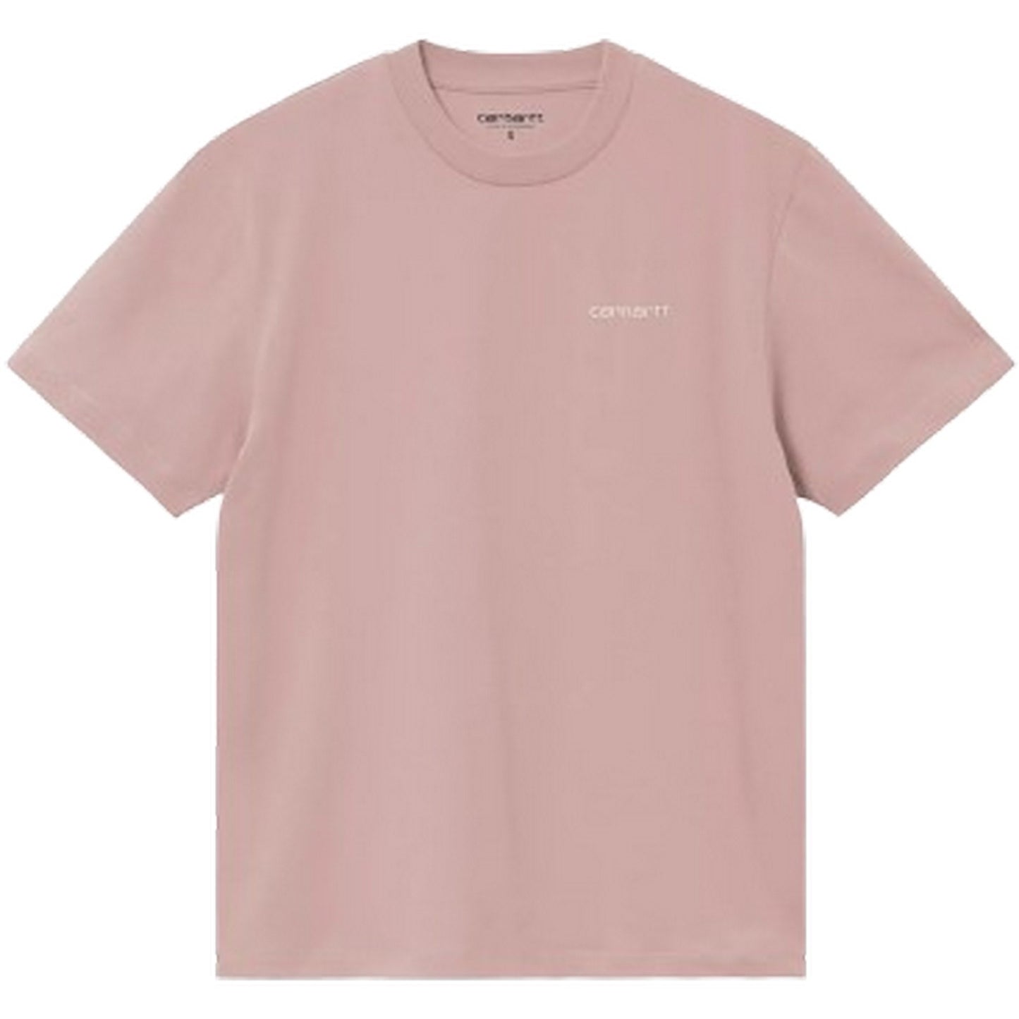 T-shirt Donna Carhartt Wip - W' S/S Script Embroidery T-S - Rosa