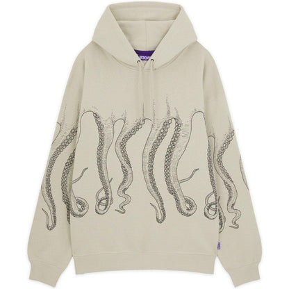 Felpe con cappuccio Uomo Octopus - Octopus Outline Hoodie - Beige