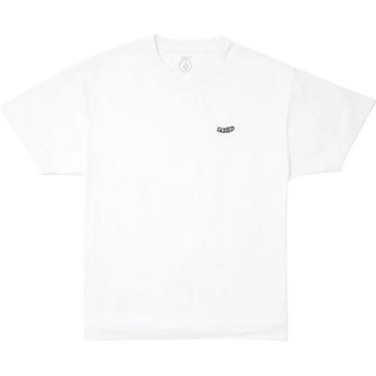 T-shirt Ragazzo Volcom - Bb Pistol Stone Lse Sst - Bianco