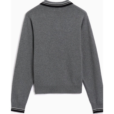 Obey Langarmshirts für Herren – Torwart-Polopullover – Grau