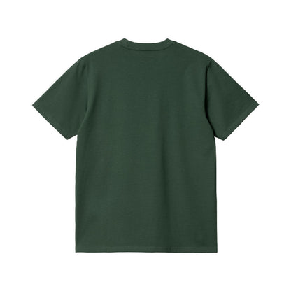 T-shirt Uomo Carhartt Wip - S/S Script T-Shirt - Verde