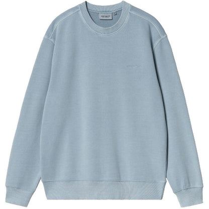 Felpe senza cappuccio Uomo Carhartt Wip - Duster Script Sweat - Blu