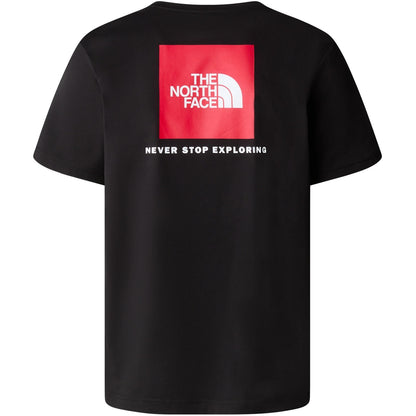 T-shirt Uomo The North Face - M S/S Redbox Tee - Nero