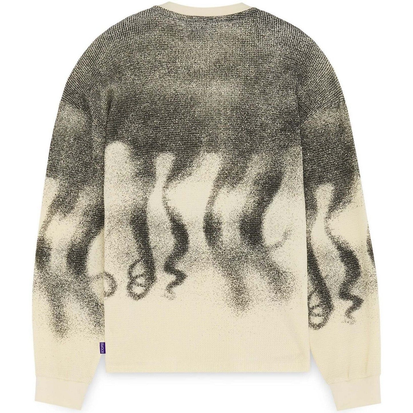 Maglie a manica lunga Uomo Octopus - Octopus Faded Waffle LS Tee - Avorio