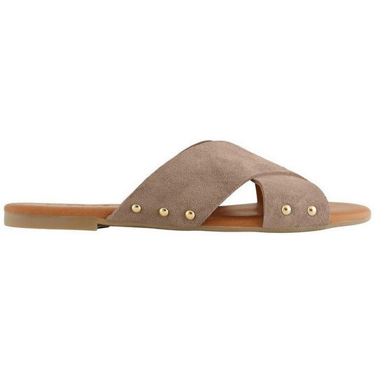 Sandali Donna Pieces - Pcvuma Suede Sandal - Beige