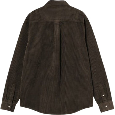 Camicie casual Uomo Carhartt Wip - L/S Madison Cord Shirt - Marrone
