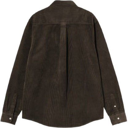 Camicie casual Uomo Carhartt Wip - L/S Madison Cord Shirt - Marrone