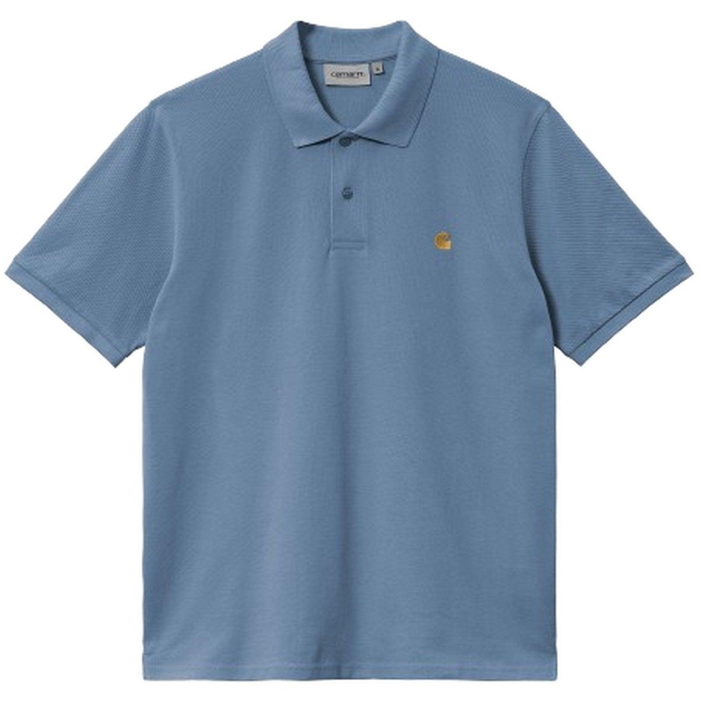 Polo Uomo Carhartt Wip - S/S Chase Pique Polo - Blu