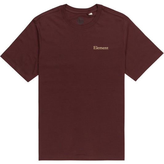 T-shirt Uomo Element - Sbxe Prevent - Bordeaux