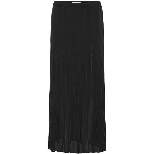 Gonne casual Donna Ichi - Ihboston Sk2 - Nero