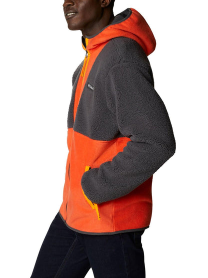 Felpe con cappuccio Uomo Columbia - Backbowl™ Sherpa Full Zip Hoodie - Arancione