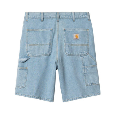 Męskie bermudy Carhartt Wip – krótkie spodenki do kolan – niebieskie