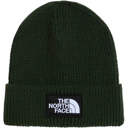 Berretti in maglia Unisex The North Face - Tnf Logo Box Cuffed Beanie - Verde