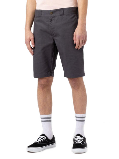 Bermuda Uomo Dickies - Slim Workshort Flex - Grigio