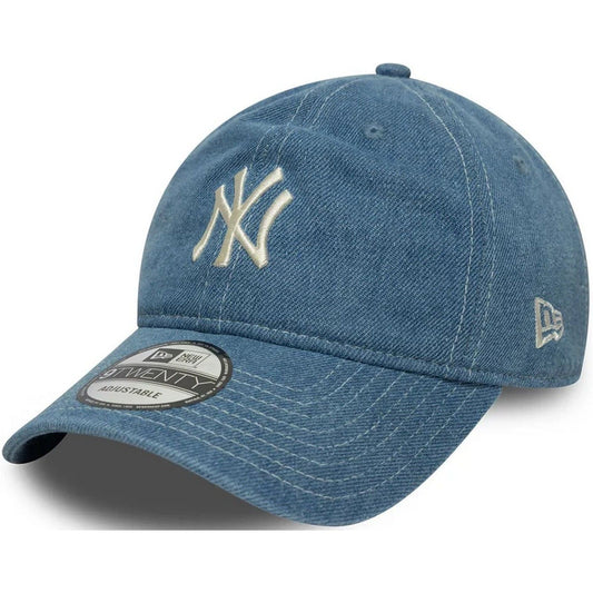 Cappellini da baseball Unisex New Era - Denim 9Twenty Neyyan - Multicolore