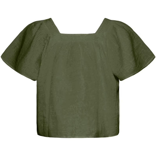 Bluse Donna Ichi - Iafoxa Ss - Verde