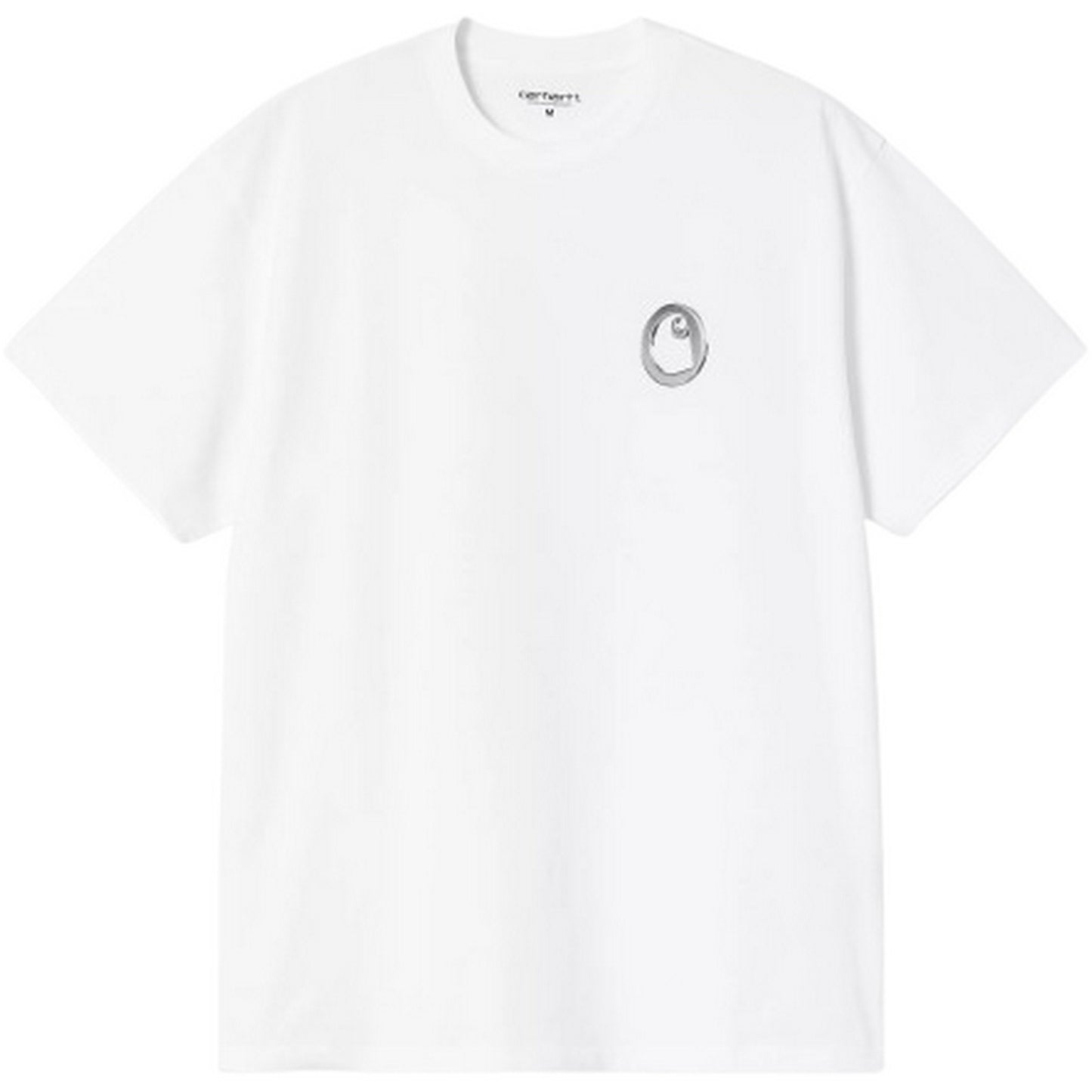 T-shirt Uomo Carhartt Wip - S/S Linked Charms T-Shirt - Bianco