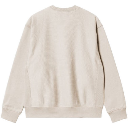 Felpe senza cappuccio Uomo Carhartt Wip - American Script Sweat - Grigio