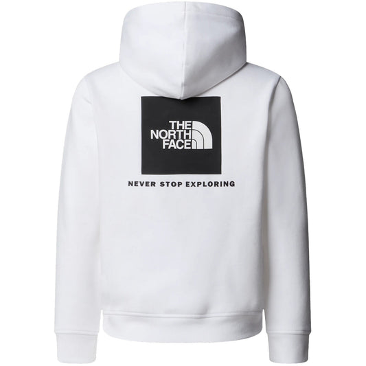Felpe con cappuccio Ragazzi Unisex The North Face - Teen Box Nse Regular Pullover Hoodie - Bianco