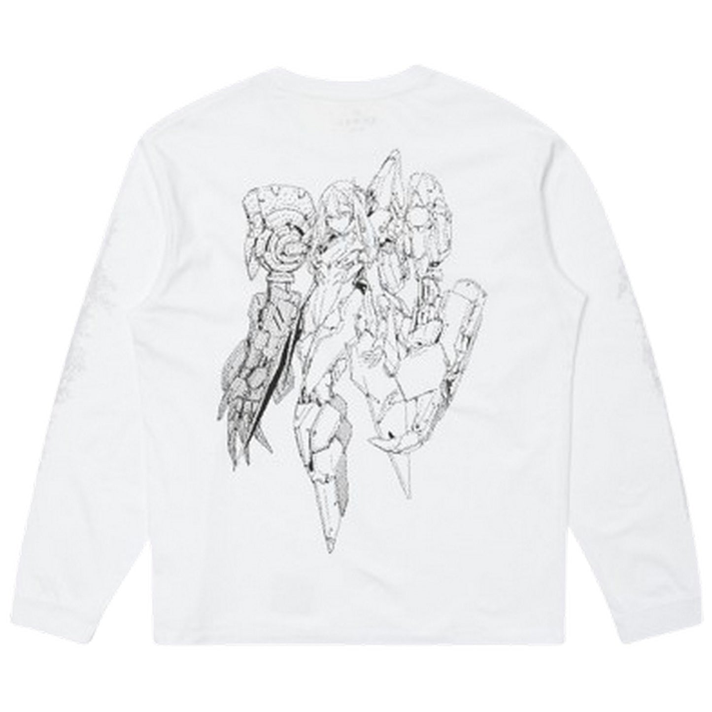 Maglie a manica lunga Uomo Edwin - Robot Ts Ls - Bianco