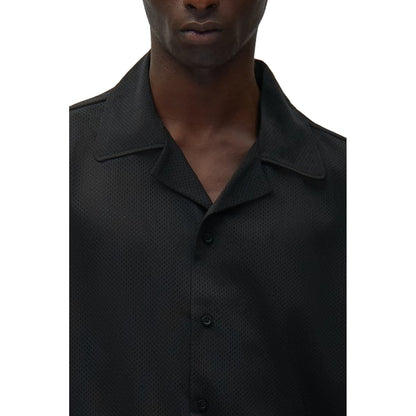 Camicie casual Uomo Arte Antwerp - Mesh Shirt - Nero