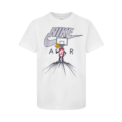 T-shirt Bambini Unisex Nike - Icons Of Play Ss Tee - Bianco