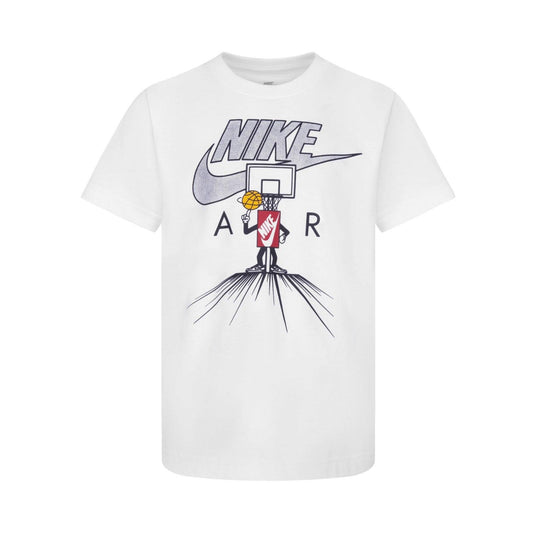 T-shirt Bambini Unisex Nike - Icons Of Play Ss Tee - Bianco