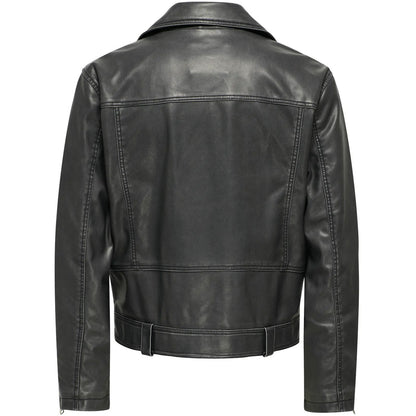 Giacche Uomo Only & Sons - Onsdrago Pu Biker Jacket Otw - Nero