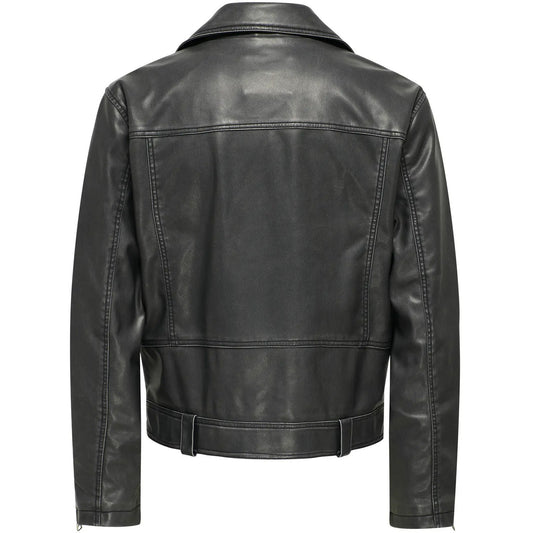 Giacche Uomo Only & Sons - Onsdrago Pu Biker Jacket Otw - Nero
