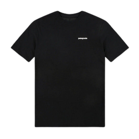 T-shirt Uomo Patagonia - M's P-6 Logo Responsibili-Tee - Nero