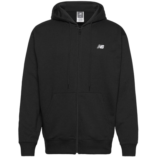 Felpe con cappuccio Uomo New Balance - New Balance Stacked Logo French Terry Full Zip Hoo - Nero