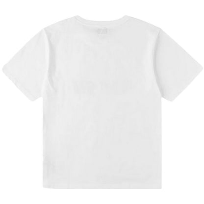 T-shirt Uomo Evisu - Ht Angel & Aerosol Spray Paint Printed Ss Tee - Bianco