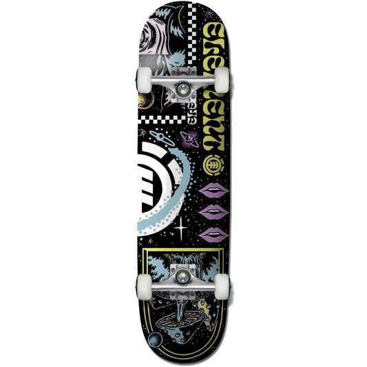 Skateboard Unisex Element - 8" Space Case - Multicolore