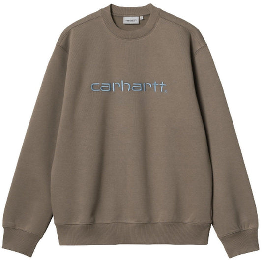 Felpe senza cappuccio Uomo Carhartt Wip - Carhartt Sweat - Marrone