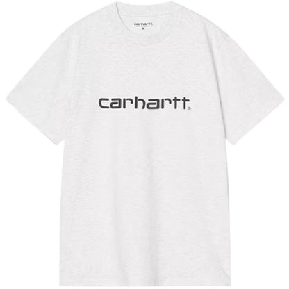 T-shirt Uomo Carhartt Wip - S/S Script T-Shirt - Grigio