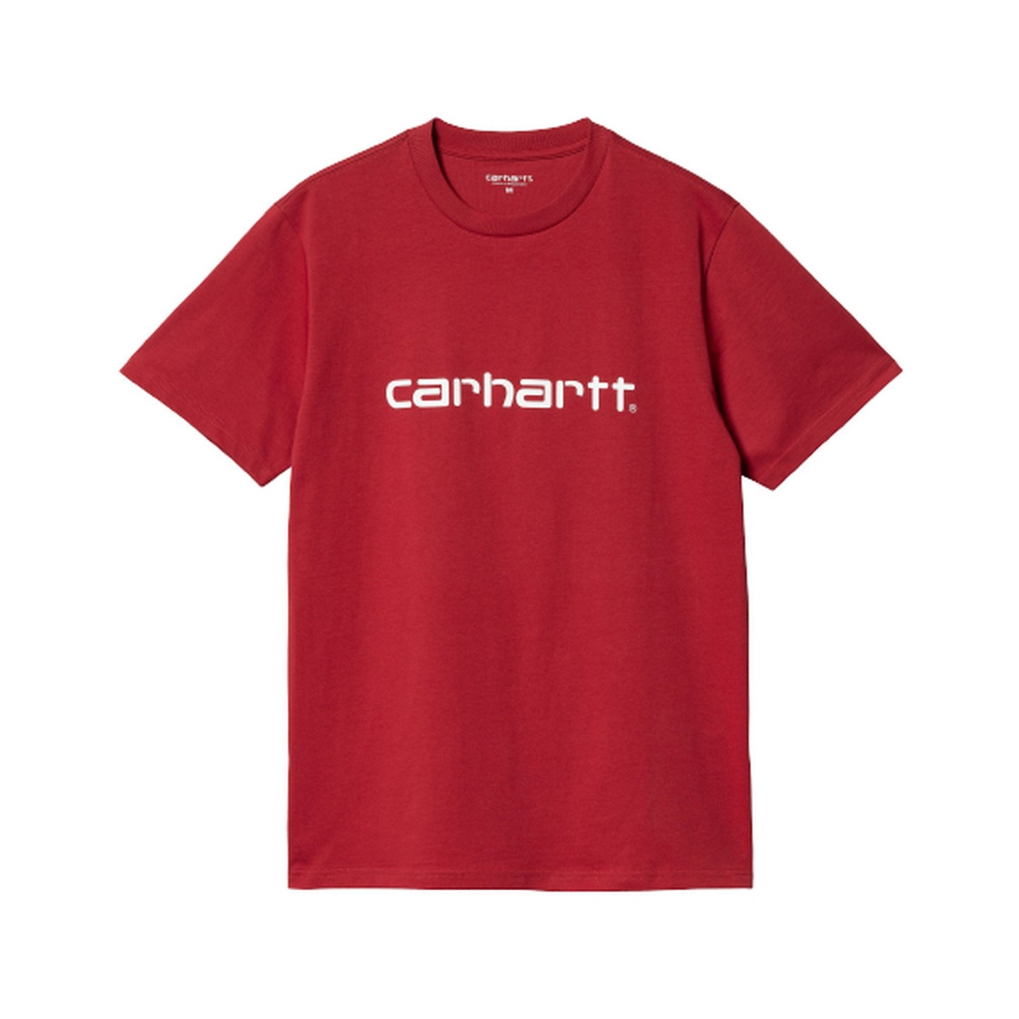 T-shirt Uomo Carhartt Wip - S/S Script T-Shirt - Rosso