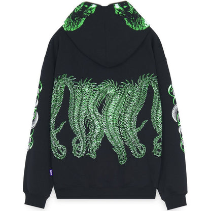 Felpe con cappuccio Uomo Octopus - Year Of The Snake Octopus Full Zip Hoodie - Nero
