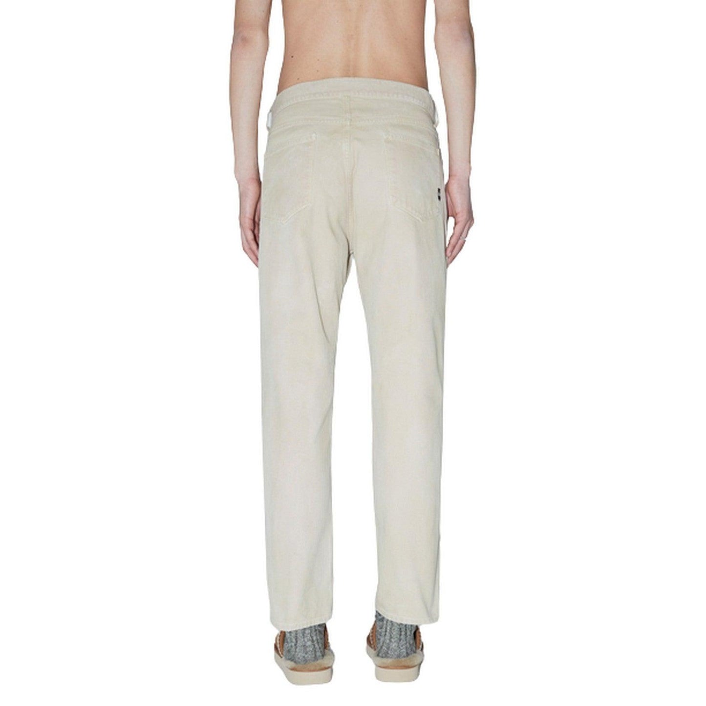 Jeans Uomo Amish - Jeremiah Straight - Beige