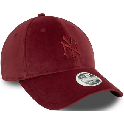 Cappellini da baseball Donna New Era - Female Velour 9Forty® - Bordeaux