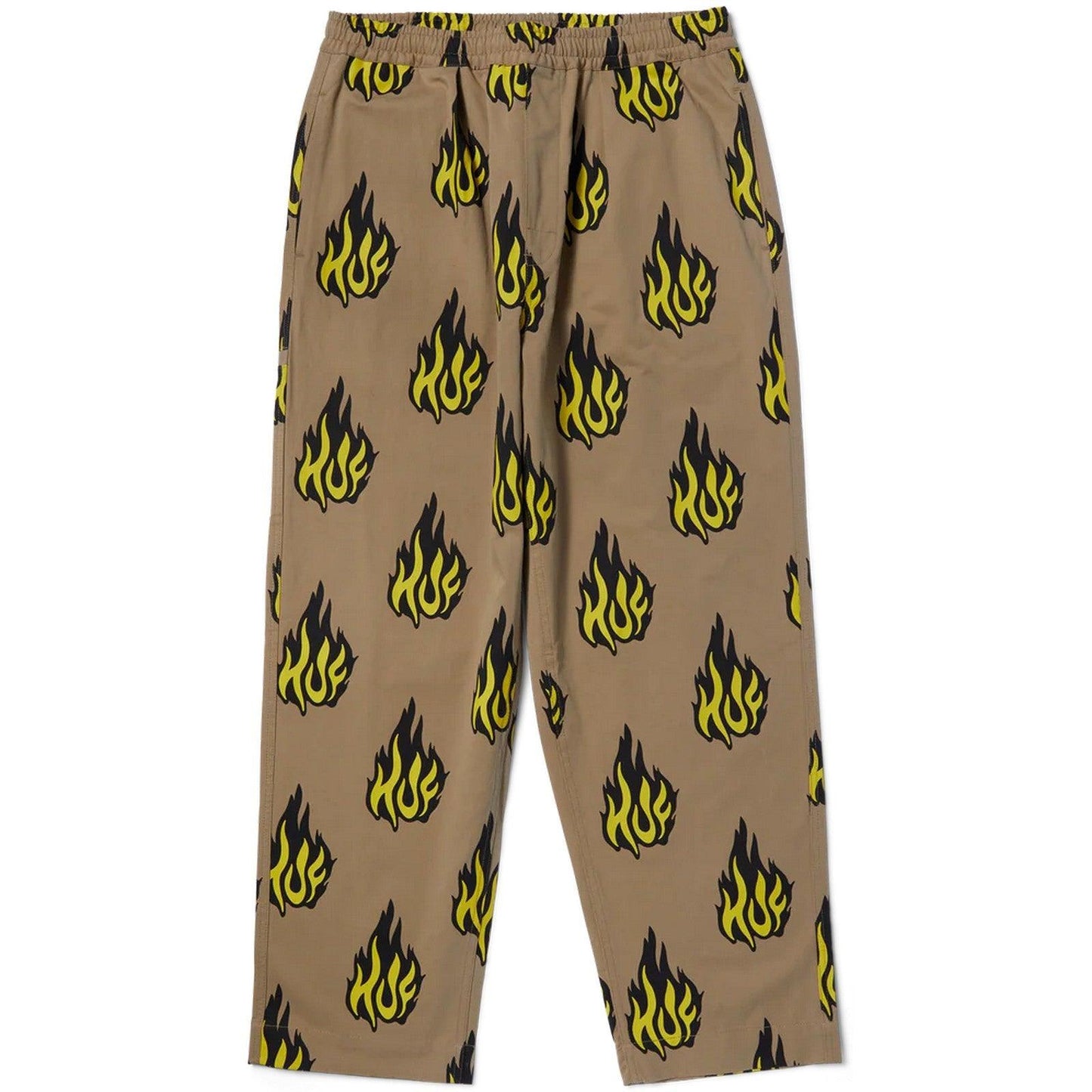 Pantaloni Uomo Huf - Flamin Easy Pant - Beige