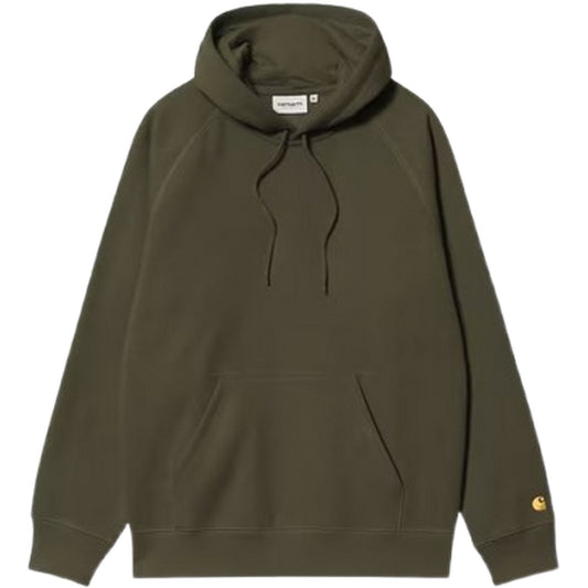 Felpe con cappuccio Uomo Carhartt Wip - Hooded Chase Sweat - Verde