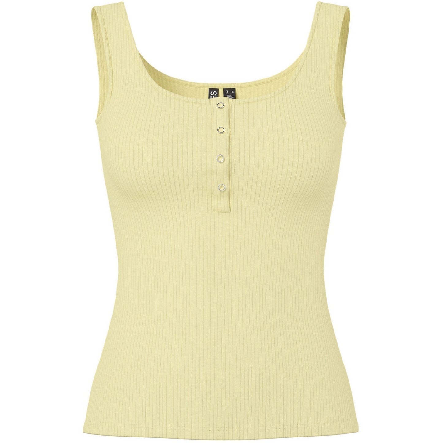 Canotte e top Donna Pieces - Pckitte Tank Top Noos Bc - Giallo