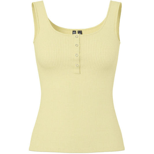 Canotte e top Donna Pieces - Pckitte Tank Top Noos Bc - Giallo