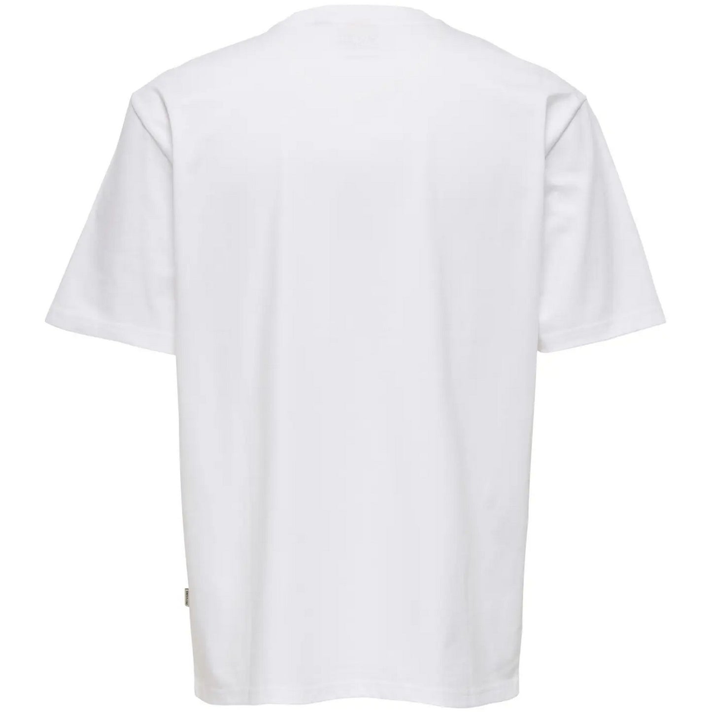 T-shirt Uomo Only & Sons - Onspeanuts Rlx Ss Pct Lic Tee - Bianco